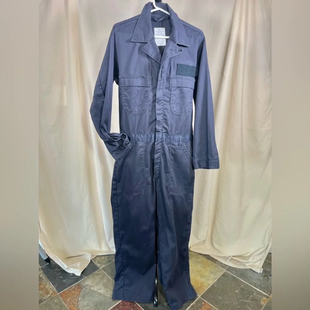 So Cool! Blue Men’s Coveralls ~Perfect for Work /Cool Outfit /Upcycling ~ Sz 42R